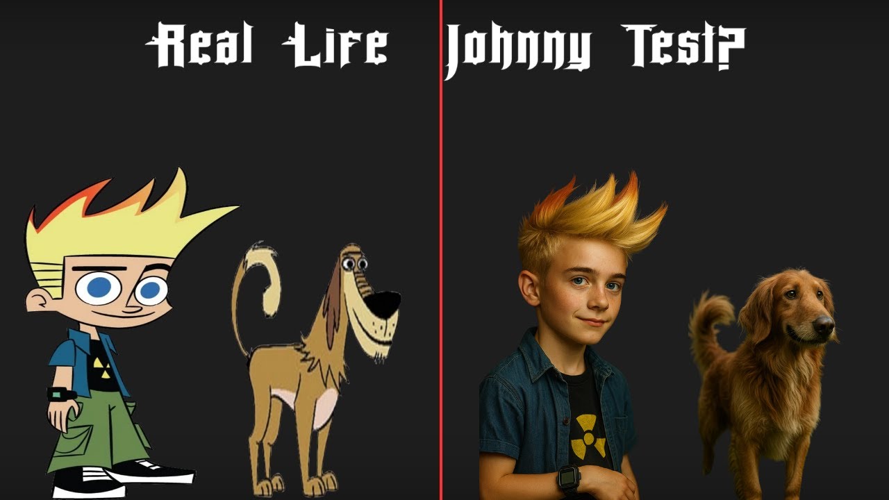 If Johnny Test Was Real?! 🚀 | AI-Generated Realistic Johnny, Dukey & The Twins