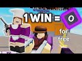 if you win, you get purple team | Arsenal Roblox
