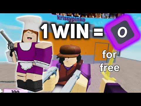 If You Win You Get Purple Team Arsenal Roblox Youtube - arsenal free for all is finally here arsenal roblox