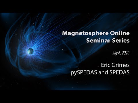 pySPEDAS 1.0 - Eric Grimes