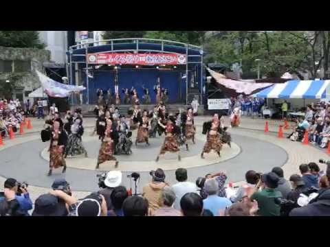 2015東京よさこいなな丸隊　西口公園演舞　「ナナイロ」