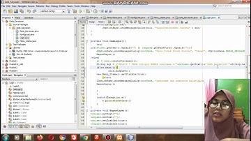 Membuat Apk Database Karyawan Menggunakan Netbeans dan SQL