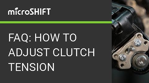 microSHIFT FAQ: How To Adjust Clutch Tension On ADVENT and ADVENT X Rear Derailleurs