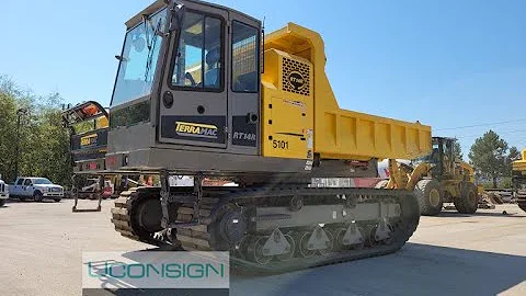 FOR SALE: 2017 Terramac RT14R  FULLY ROTATIONAL TERRAMAC RT14R CRAWLER CARRIER (00965)