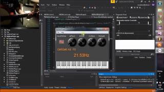 Implementation of a Real Time Pitch Tracker as a VST Plugin
