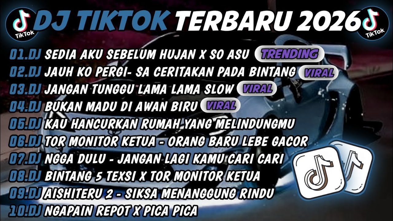 DJ TIKTOK TERBARU 2026 |DJ SEDIA AKU SEBELUM HUJAN X SO ASU🎵DJ SA CERITAKAN  PADA BINTANG