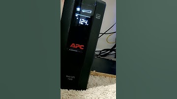 APC battery backup probably problem