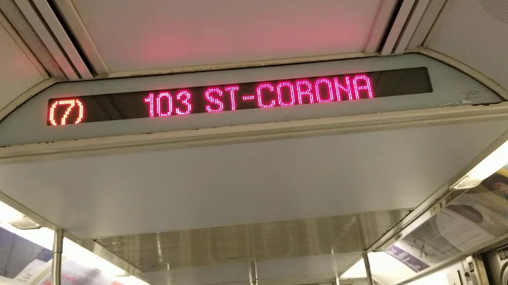 Riding a R188 Manhattan Bound 7 train from Mets-Willets Point to Junction Blvd