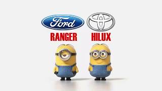 Ford Ranger vs Toyota Hilux 4x4 Minions style