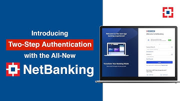 Introducing Two-Step Verification - The New and Secure Way of NetBanking | HDFC Bank