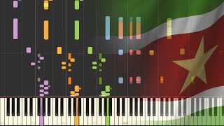 Miniatura del video "The National Anthem Of: Suriname [SYNTHESIA]"