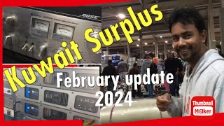 Kuwait Surplus! Latest update month of February 2024