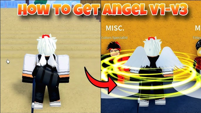 how to use angel v2 in 1sea in blox fruit｜TikTok Search