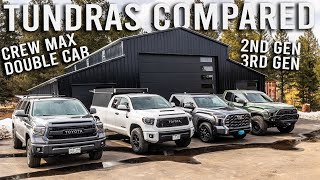 WHICH TUNDRA Is Right For You? Old Toyota Tundra Vs New, CrewMax to DoubleCab, Trims, Storage, etc