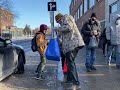 Keeping HOMELESS warm during WINTERs in CANADA. Favours on DEMAND