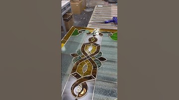 Kính hoa đồng #shuffle #automobile #bestshuffle #machine #dance #woodworking #aluminum #kitchen #cnc