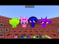 Sprunki All Charectors Addon in Minecraft PE In Tnt world