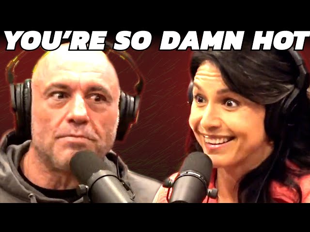 Joe Rogan HITS On Tulsi Gabbard AGAIN class=