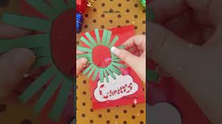 DIY Christmas paper gift idea/ Paper love note🎄#shorts #art #diy