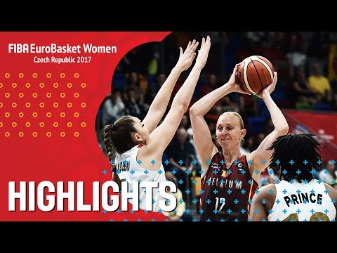 Russia v Belgium - Highlights - FIBA EuroBasket Women 2017