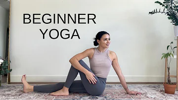 Gentle Beginner Yoga Flow | 30 Minute Full Body Stretch