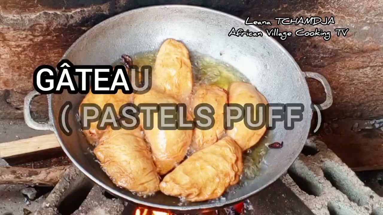 DÉCOUVRE LE FAMEUX PASTEL PUFF DU TOGO / RECETTE DU SANDWICH / GÂTEAU SANDWICH