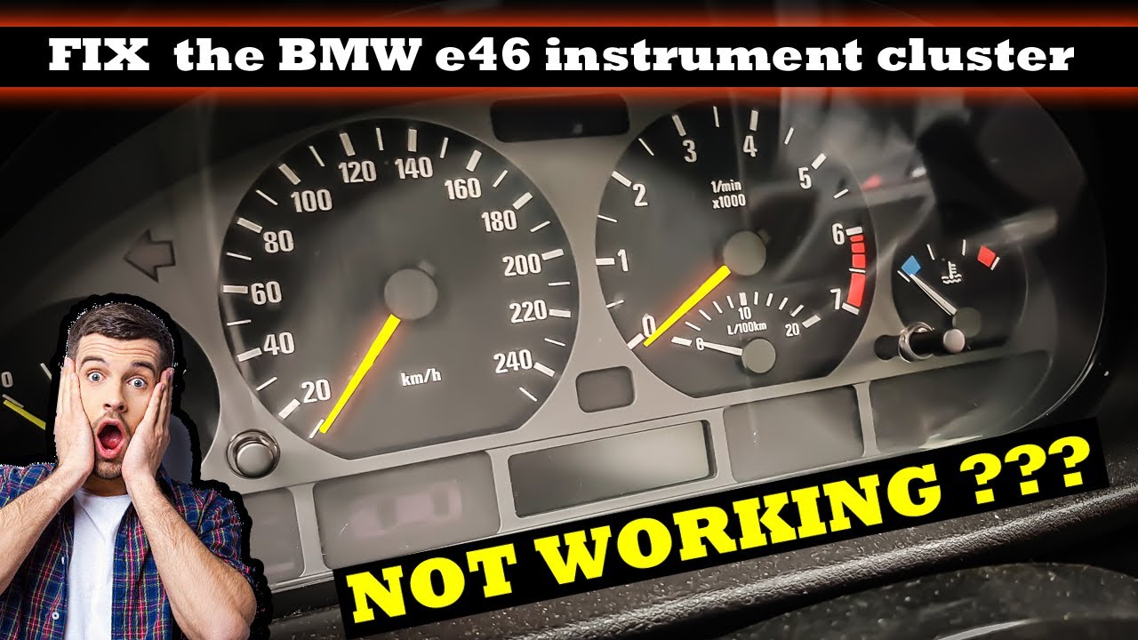 E46 instrument cluster deals