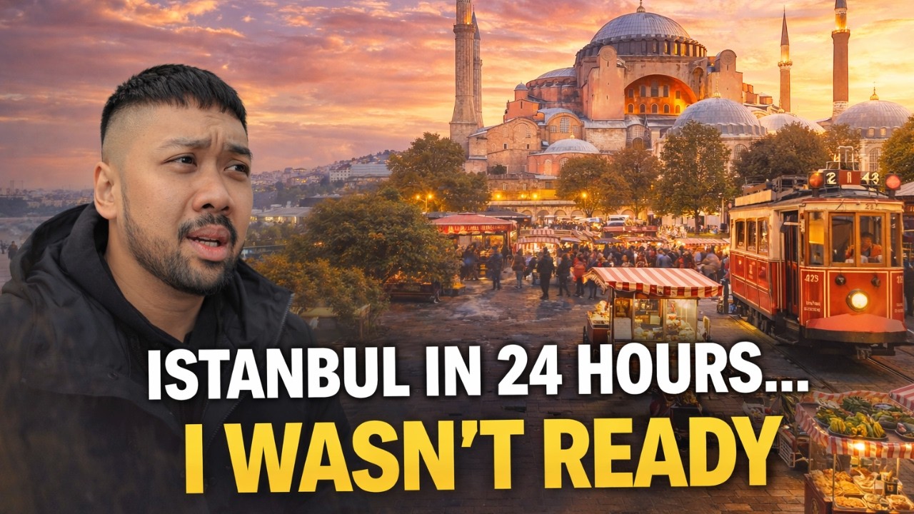 ISTANBUL IN 24 HOURS… I DIDN’T EXPECT THIS (DAY 1)