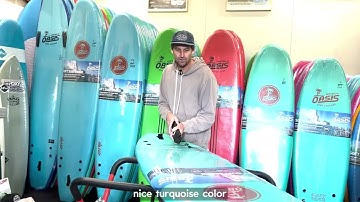 How to attach leash to your soft board