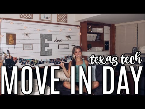 MOVE IN DAY VLOG: TEXAS TECH | Erin Alexis