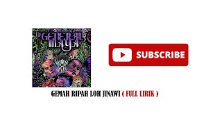 Video-Miniaturansicht von „General Maya Feat David Bayu - Gemah Ripah Loh Jinawi ( lirik vidio )“