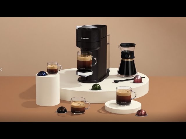 Laissez-vous tenter par plus de 30 cafés de la gamme de cafés Nespresso  Vertuo 