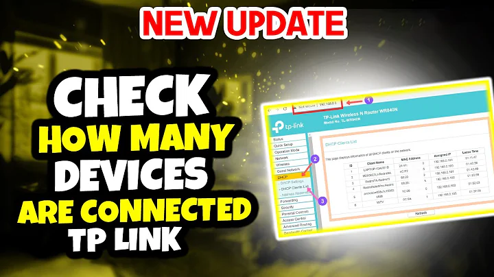 How to check how many devices are connected to router tp link 2025