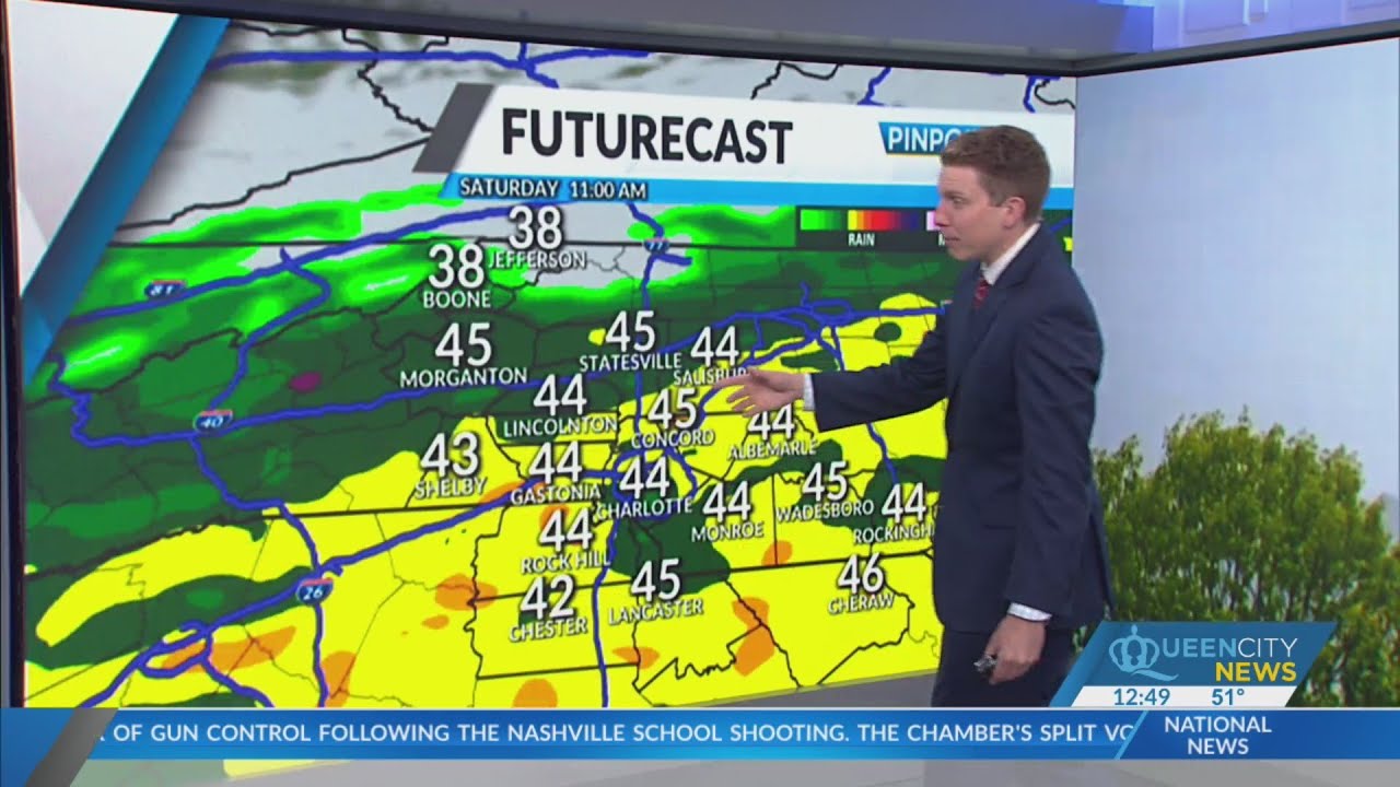 Friday, April 7, Midday Weather Update - YouTube
