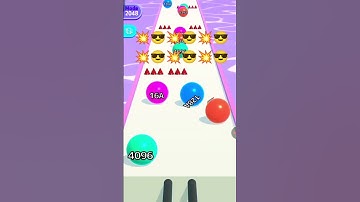 Ball Run 2048 - Gameplay Walkthrough Part 831B Infinity Mode New Best Record 4096AN (iOS, Android)