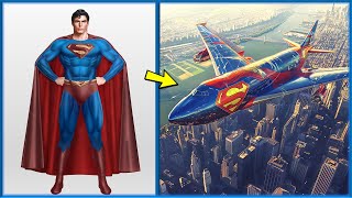 AVENGERS SUPER HERO As AIRCRAFT VENGERS 🔥 All Character
