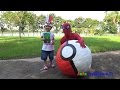GIANT EGG POKEMON GO SURPRISE - Đi săn bắt Pokemon Go ❤ AnAn ToysReview TV ❤
