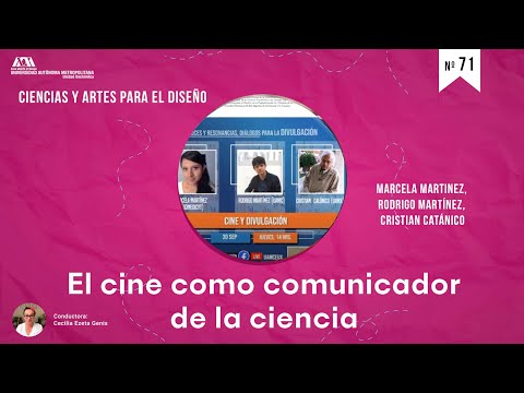 Cine y Divulgación. Marcela Martínez, Rodrigo Martínez, Cristian Calónico