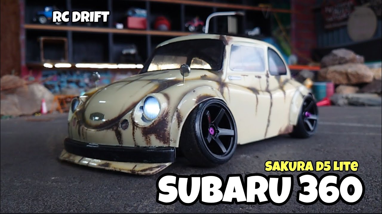 サビサビだけどイカすSUBARU360がSAKURA D5 Liteのベルト仕様で