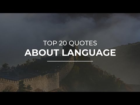 TOP 20 Quotes about Language | Quotes for Facebook | Soul Quotes