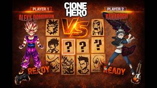 DUELO PELO TOP 9 DO BRASIL (CLONE HERO) Alexx Dominion X Kanarogh FT5!