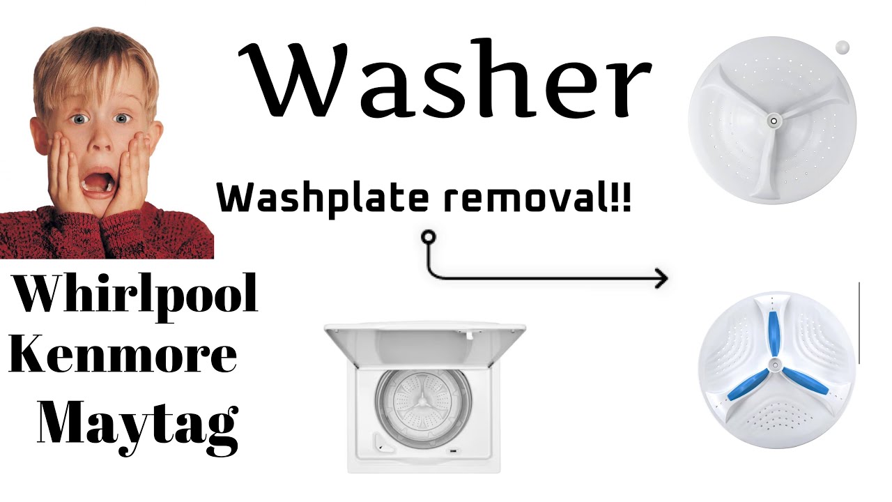 Washer wash-plate removal. The sure fire way!