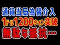K国「お、終わった・・・」危険ラインのウォンドル相場1ドル1200ウォンを突破→通貨当局が必死に買い支えるも・・・