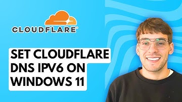 How to Set Cloudflare DNS IPv6 on Windows 11 [2025 Guide]