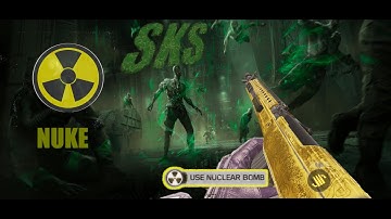 ATTACK OF THE UNDEAD NUKE USING SKS ! CALL OF DUTY MOBILE S1