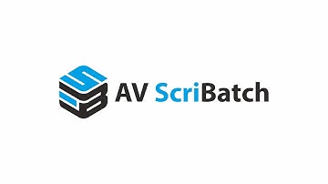 AV ScriBatch - application for bulk modifications and exports of 2D and 3D objects from PTC Creo.