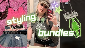 Styling Bundles for my Subscribers ☆ Thrifted Mystery Depop Style Bundles