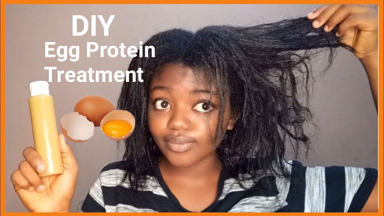 how-to-do-egg-protein-treatment-for-hair-at-home-relaxed-hair-youtube