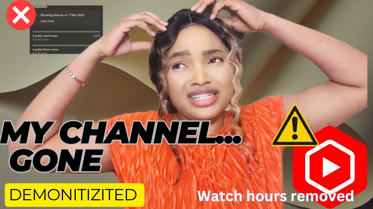 BIG MISTAKE || I ALMOST LOST MY CHANNEL || WATCH HOURS GONE