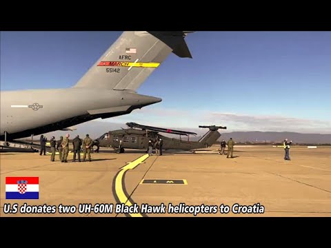 U.S donates two UH-60M Black Hawk helicopters to Croatia!